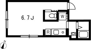 西小山駅 徒歩6分 2階の物件間取画像